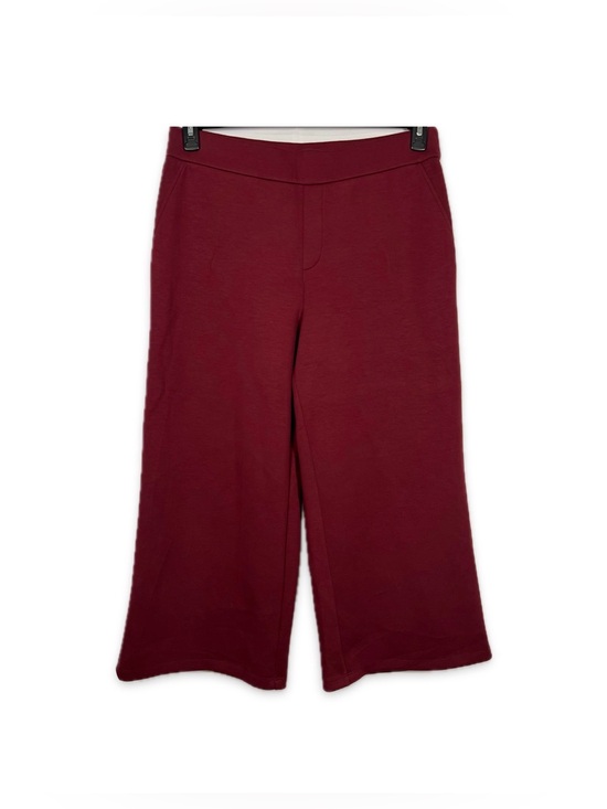 Truth Pants - Truth by Republic XL Deep Wine Wide Leg Pull On Pants Stretch Casual Chic
